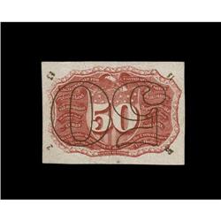 Milton 2E50R.4b 50¢ Second Issue Experimental Invert Su Milton 2E50R.4b 50¢ Second Issue Experimenta