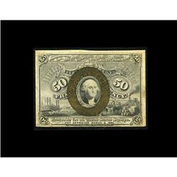 Fr. 1322 Milton 2R50.9b 50¢ Second Issue Entire Back In Fr. 1322 Milton 2R50.9b 50¢ Second Issue Ent