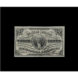 Fr. 1226 3¢ Third Issue Choice New. A neat 3¢ note bear Fr. 1226 3¢ Third Issue Choice New.