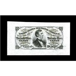 Fr. 1291/94SP 25¢ Third Issue Wide Margin Set of Three Fr. 1291/94SP 25¢ Third Issue Wide Margin Set