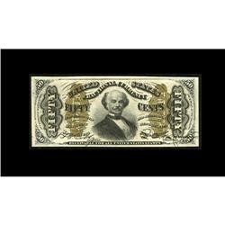 Fr. 1325 50c Third Issue Spinner Very Choice New. A nea Fr. 1325 50c Third Issue Spinner Very Choice