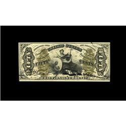 Fr. 1355 50¢ Third Issue Justice Gem New. One of the ve Fr. 1355 50¢ Third Issue Justice Gem New.