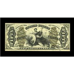 Fr. 1358 50¢ Third Issue Justice Very Choice New. A nea Fr. 1358 50¢ Third Issue Justice Very Choice