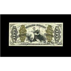 Fr. 1366 50¢ Third Issue Justice Very Choice New. A hug Fr. 1366 50¢ Third Issue Justice Very Choice