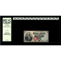 Fr. 1376 50c Fourth Issue Stanton PCGS Choice New 63PPQ Fr. 1376 50c Fourth Issue Stanton PCGS Choic