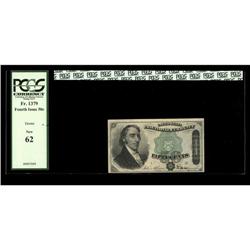 Fr. 1379 50c Fourth Issue Dexter PCGS New 62. The margi Fr. 1379 50c Fourth Issue Dexter PCGS New 62