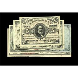 Four Nice Types. Fr. 1236 Choice About New, Fr. 1256 Ve Four Nice Types.