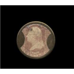 HB-63 EP-38 3¢ Brown''s Bronchial Troches. X HB-63 EP-38 3¢ Brown's Bronchial Troches. Extremely Fin