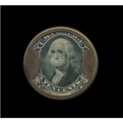 HB-123 EP-114 10¢ Gauge Brother & Drake Tremont House HB-123 EP-114 10¢ Gage Brother & Drake, Tremon