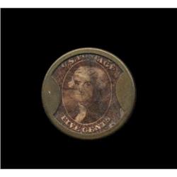 HB-162 EP-83 5¢ Kirkpatrick & Gault Extremely Fine. HB-162 EP-83 5¢ Kirkpatrick & Gault Extremely Fi