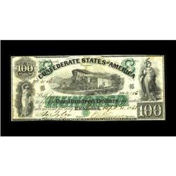 T5 $100 1861. AU T5 $100 1861.