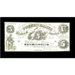 T11 $5 1861. T11 $5 1861.