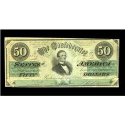 T16 $50 1861. T16 $50 1861.