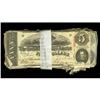 Image 1 : T60 $5 1863 Pack of Cancelled Notes. T60 $5 1863 Pack of Cancelled Notes.