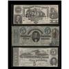 Image 1 : Three Confederate Notes including T20 $20 1861 VF, CC; Three Confederate Notes including