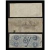 Image 2 : Three Confederate Notes including T20 $20 1861 VF, CC; Three Confederate Notes including