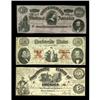 Image 1 : Three CSA Notes.T13 $100 1861 XF, small edge tearT26 $1 Three CSA Notes.
