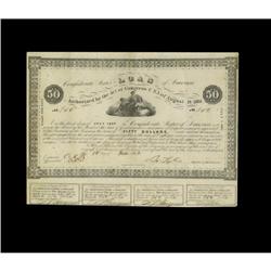 8 Different Confederate Bonds - $100, $500, $1000 Fine Ball 45, 51, 53, 55 Cr. 17, 28, 83, 57 $50, $