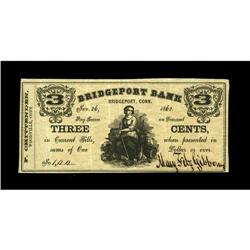 Bridgeport, CT- F. Chittenden 3¢ Nov. 26, 1862A nice no Bridgeport, CT- F. Chittenden