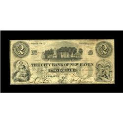 New Haven, CT- The City Bank of New Haven $2 Jan. 2, 18 New Haven, CT- The City Bank of New Haven