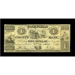 Norwalk, CT- Fairfield County Bank $1 Jan. 1, 1835 G24T Norwalk, CT- Fairfield County Bank