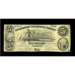 Logansport, IN- Logansport Insurance Company $5 Oct. 1, Logansport, IN- Logansport Insurance Company