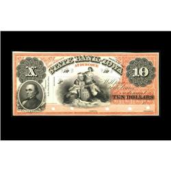 Dubuque, IA- State Bank of Iowa $10 G100 Proof Dubuque, IA- State Bank of Iowa