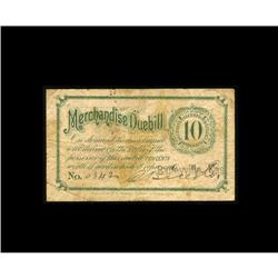 Baileyville, KS- O. Rice & Co. 10¢This is one of only a Baileyville, KS- O. Rice & Co.