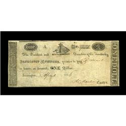 Lexington, KY- Kentucky Insurance Company $1 1816 Lexington, KY- Kentucky Insurance Company