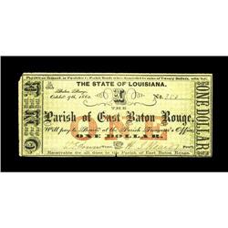 Baton Rouge, LA- Parish of East Baton Rouge $1 Oct. 9, Baton Rouge, LA- Parish of East Baton Rouge