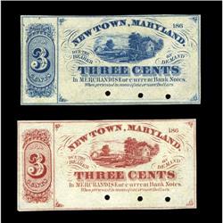 Newtown, MD- Unlisted Issuer 3¢ (2)Two pieces, which we Newtown, MD- Unlisted Issuer