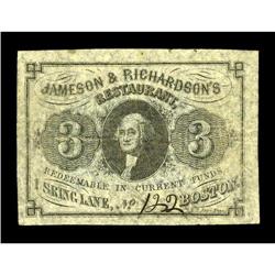 Boston, MA- Jameson & Richardson''s Restaurant 3¢A neat Boston, MA- Jameson & Richardson's Restauran