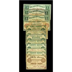 Boston, MA 3¢ Scrip Part 1.W.P. Marshall 3¢ Undated VGN Boston, MA 3¢ Scrip Part 1.