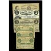 Image 1 : Boston Scrip Lot. Six notes. Boston, MA 3¢ Scrip Part 2.