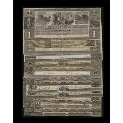 15 Boston Obsoletes, Franklin Bank. Boston, MA- Franklin Bank.