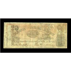 Aberdeen, MS- Bank of Aberdeen $20 Apr. 18, 1862 UNL Le Aberdeen, MS- Bank of Aberdeen