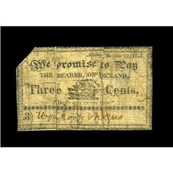 Albany, NY- Wynkoop & ? 3¢ Oct. 22, 1814 Harris UNLThis Albany, NY- Wynkoop & ?