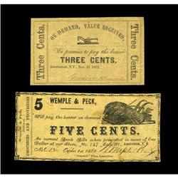 Amsterdam, NY- Gardiner & Schuyler 3¢ Nov. 15, 1862 Har Amsterdam, NY- Gardiner & Schuyler