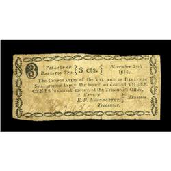 Ballston Spa, NY- Village of Ballston Spa 3¢ Nov. 25, 1 Ballston Spa, NY- Village of Ballston Spa