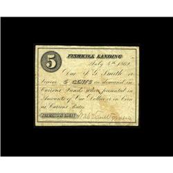 Fishkill Landing NY- ? Van Wagner 5¢ July 4, 1862 Harri Fishkill Landing NY- ? Van Wagner