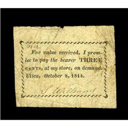 Utica, NY- S. Williams 3¢ Oct. 8, 1814 Harris 85The Har Utica, NY- S. Williams