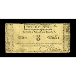 Utica, NY- I. Nazro 3¢ Jan. 20, 1816 Harris 40 Utica, NY- I. Nazro