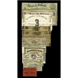 New York 3¢ ScripAlbany, NY- Dunlop''s Brewery 3¢ Undat Scarce New York Scrip.