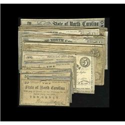 Numerous and Notable North Carolina Notes.Raleigh, NC- Numerous and Notable North Carolina Notes.