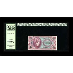 Series 651 10¢ PCGS Gem New 66PPQ. Here is a lovely fra Series 651 10¢ PCGS Gem New 66PPQ.