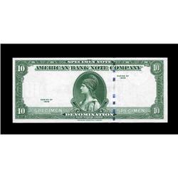 American Bank Note Company Specimen. Gem. American Bank Note Company Specimen.
