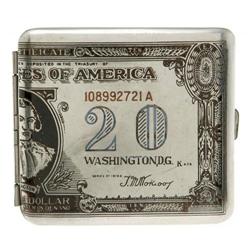 $20 Half-Sized Cigarette Case. In fine operating condit $20 Half-Sized Cigarette Case.