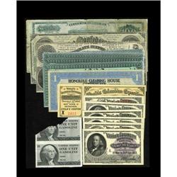 Confederate Notes Plus Others.T30 $20 1861 XF-AUT50 $50 Confederate Notes Plus Others.