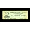 Image 1 : Populist Party Political Note $5000 June 4, 1894Portrai Populist Party Political Note