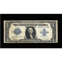 Fr. 237 $1 1923 Silver Certificate. Fine. Inverted Back Fr. 237 $1 1923 Inverted Reverse Silver Cert